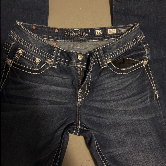 Miss Me jeans size 28 regular - Picture 2 of 3
